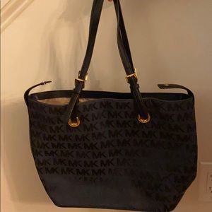 Michael Kors navy blue purse